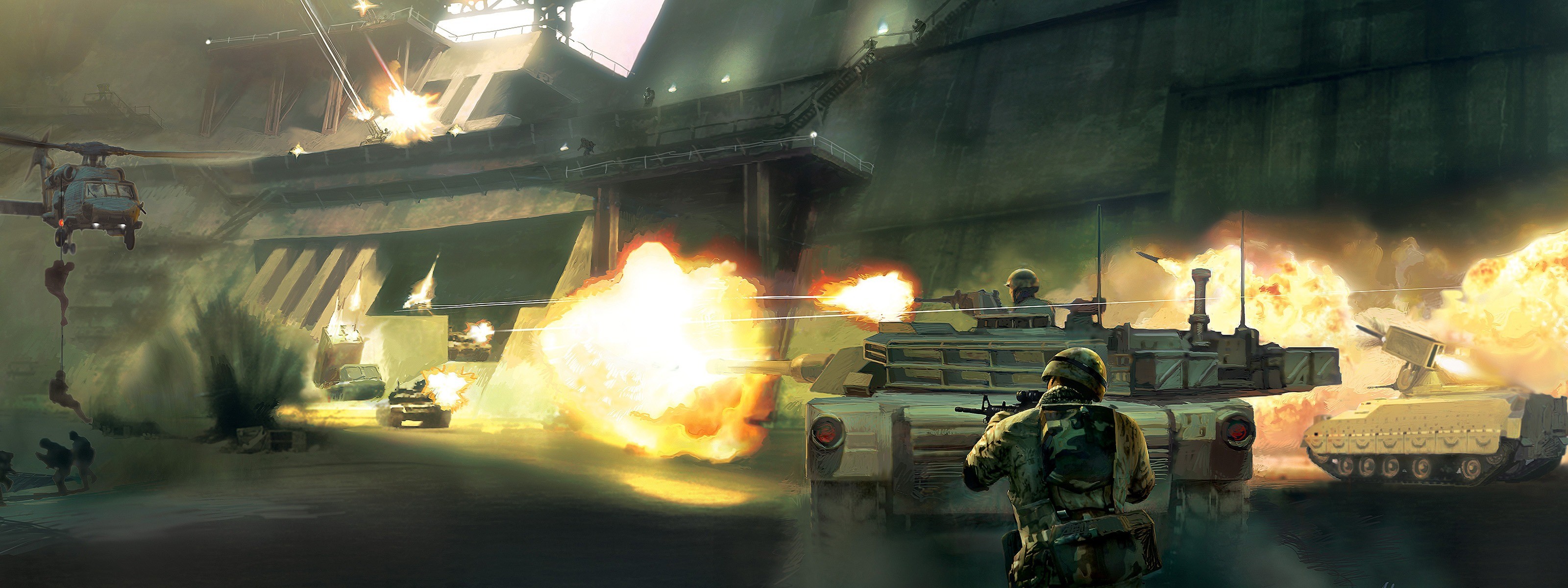 Battlefield 2: Modern Combat Art