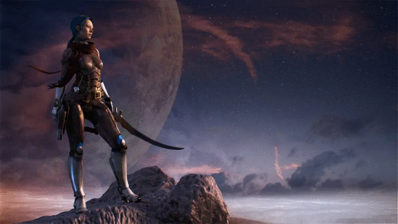 fantasy woman warrior Image