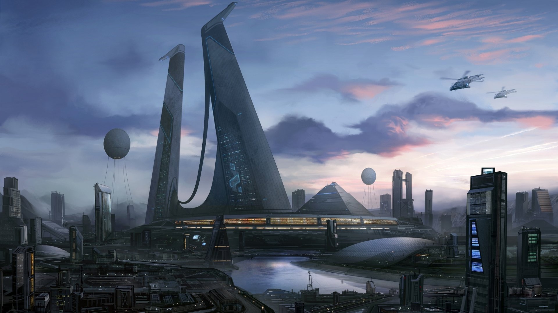 Download Futuristic Sci Fi City Sci Fi City Futuristic City Art
