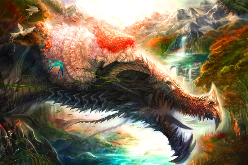 fantasy dragon Image