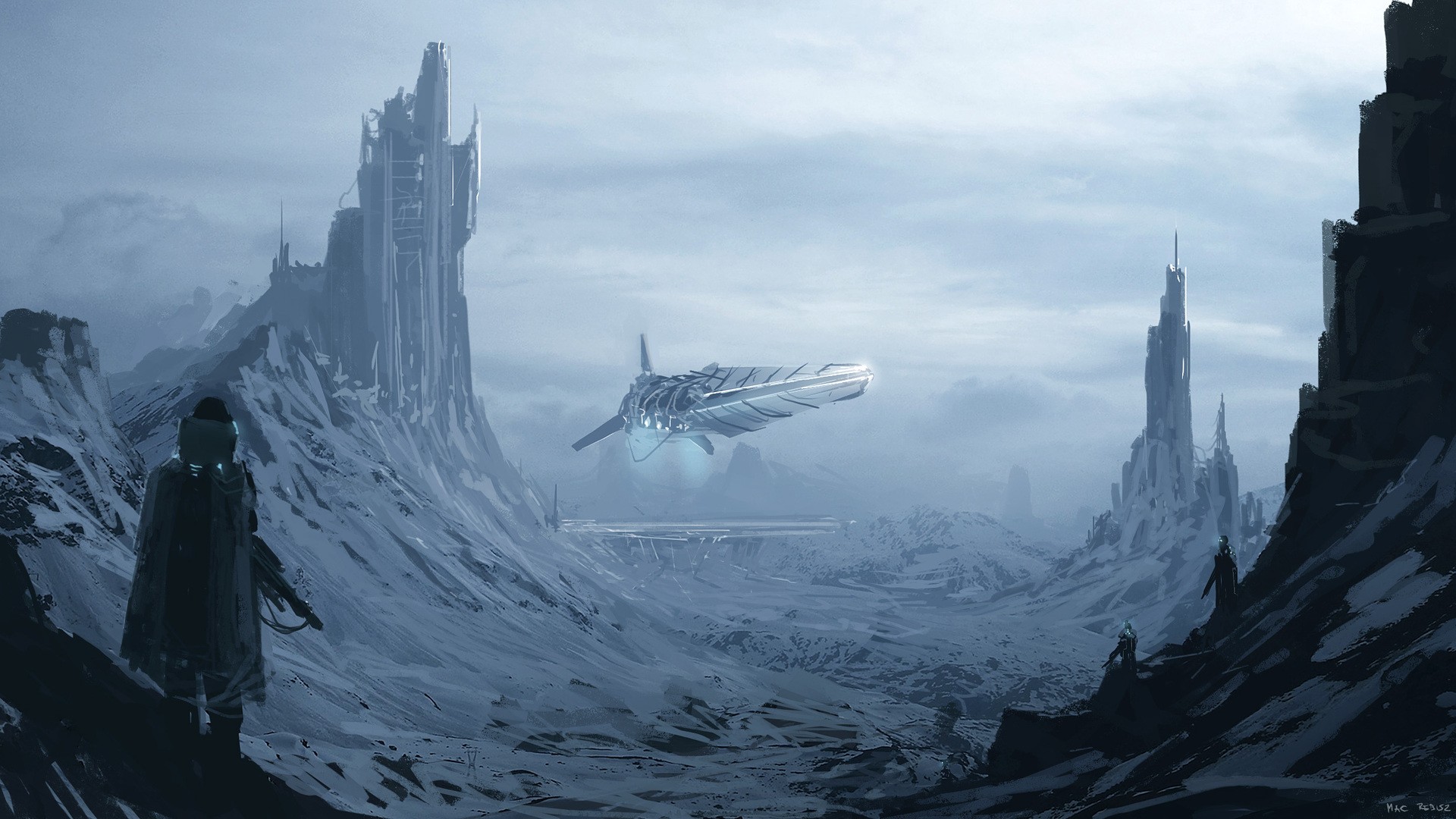 Download Sci Fi Spaceship Art