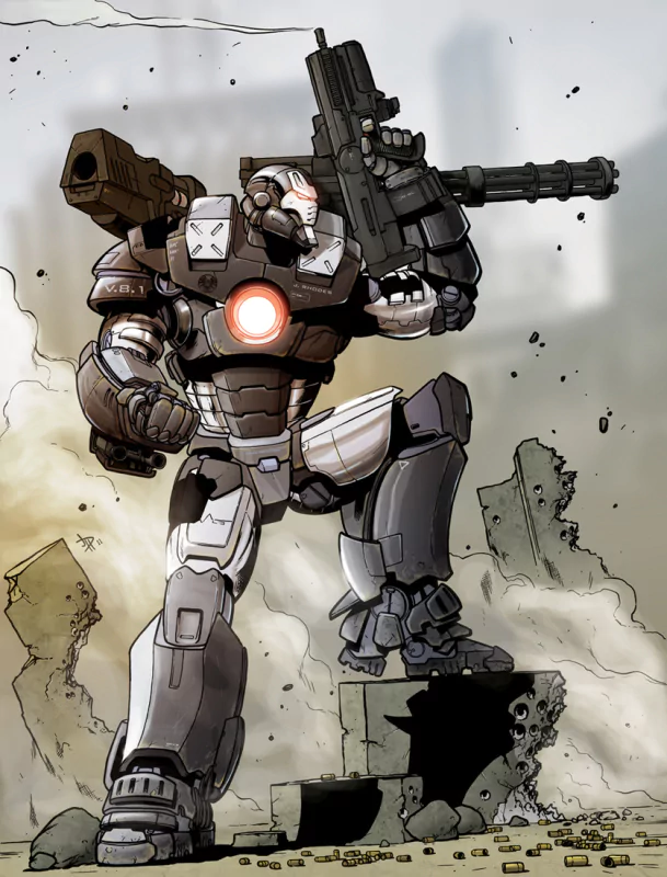 Comic War Machine Image