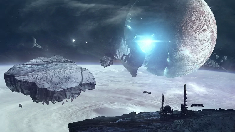 Sci Fi planetscape Image