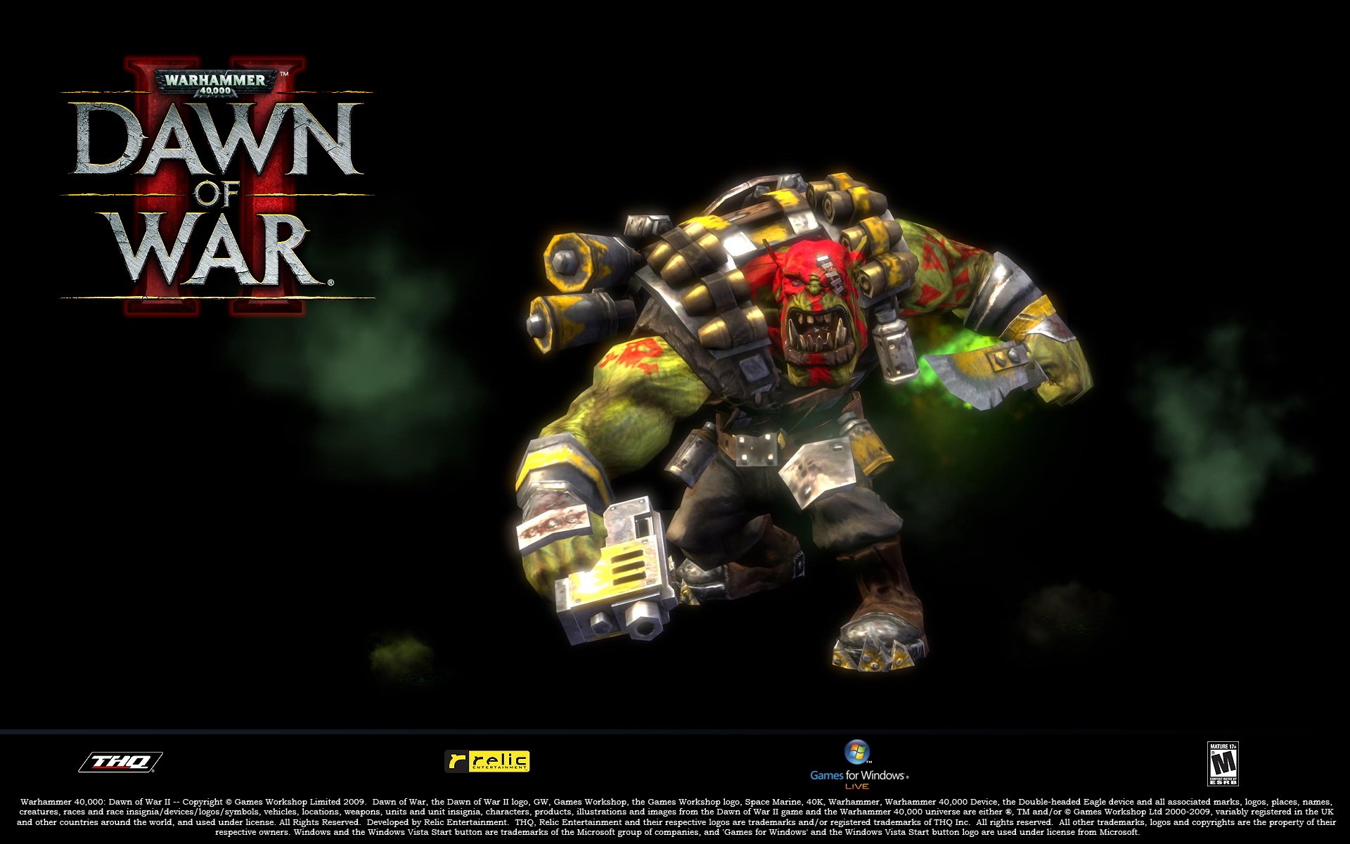 Download Video Game Warhammer 40,000: Dawn Of War II Warhammer 40k Dawn Of War Orc Art