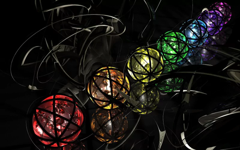 Abstract sphere Image