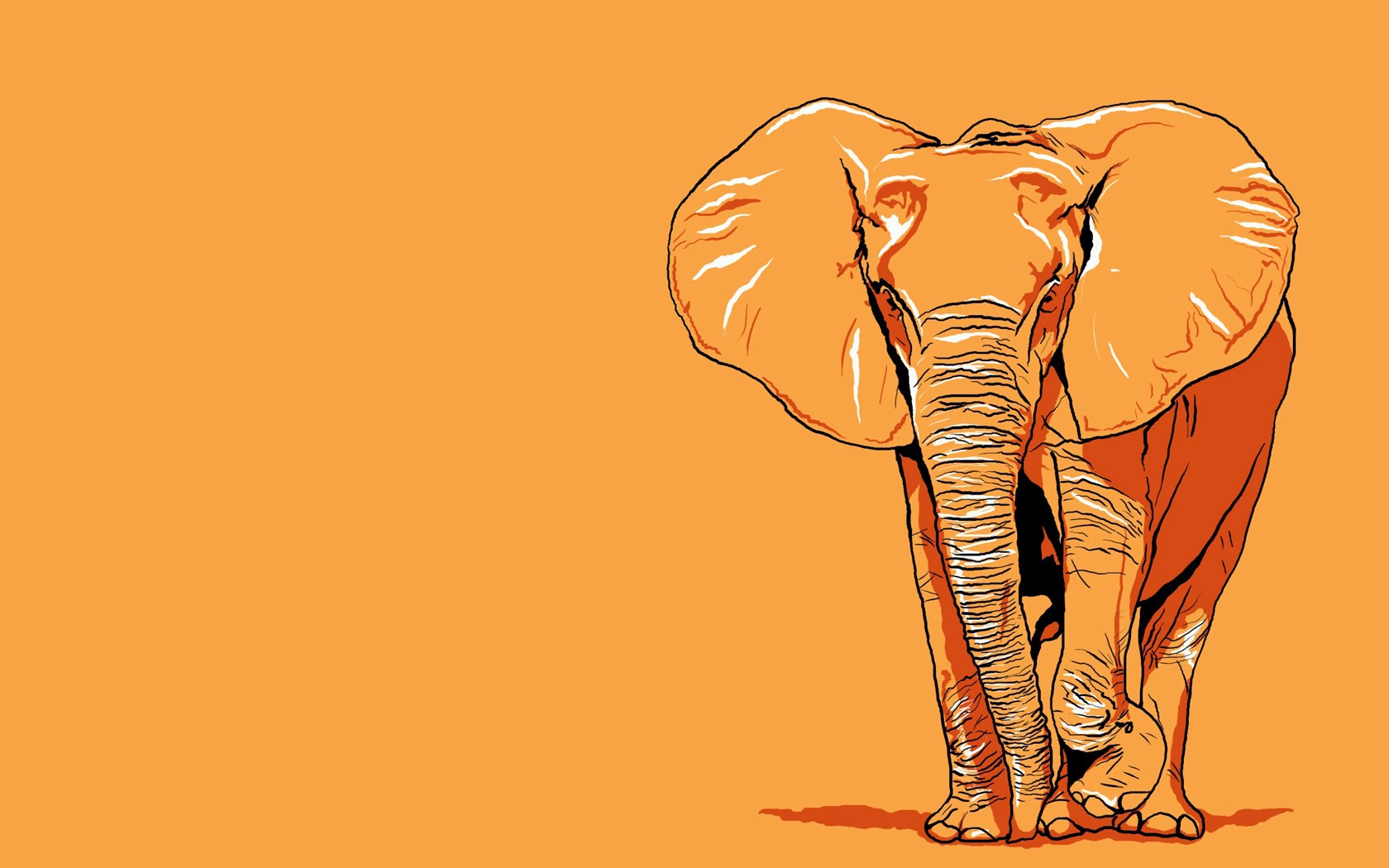 African bush elephant Art