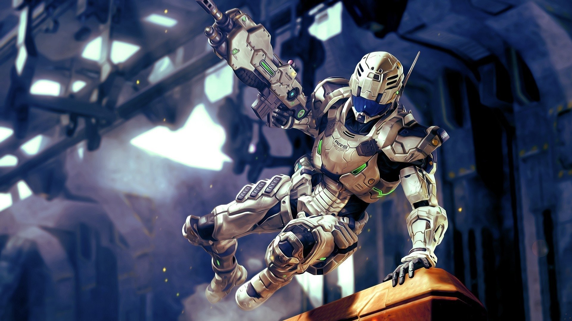 Download Video Game Vanquish Art