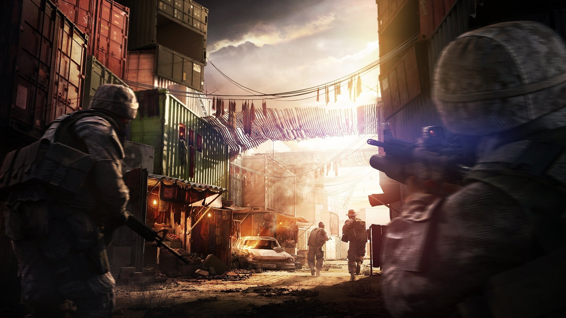 Download Video Game Operation Flashpoint: Red River Art