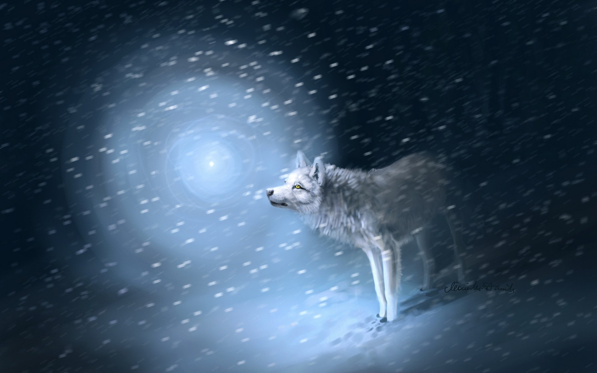 Wolf Art - ID: 77078