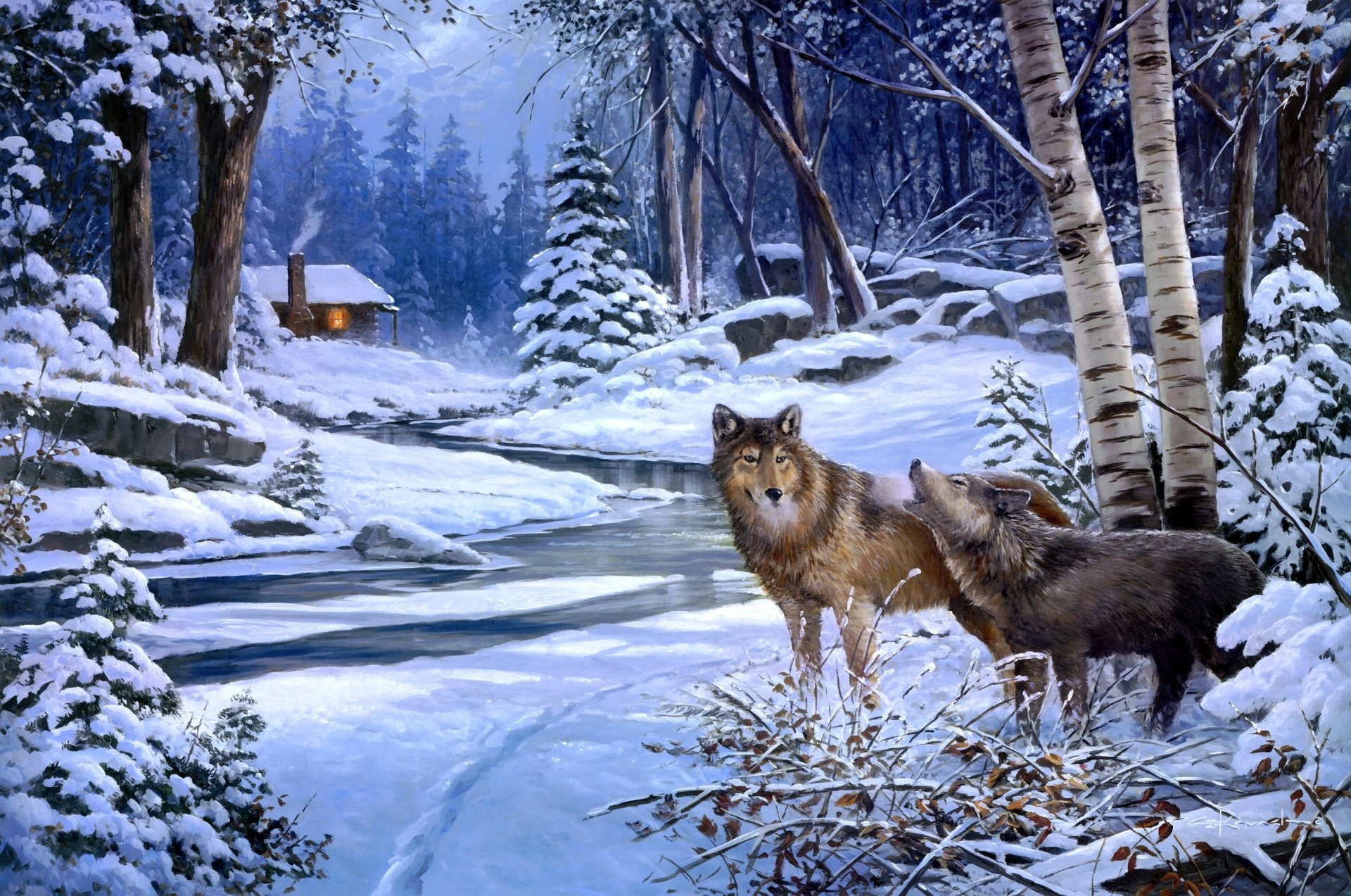Download Animal Wolf Art