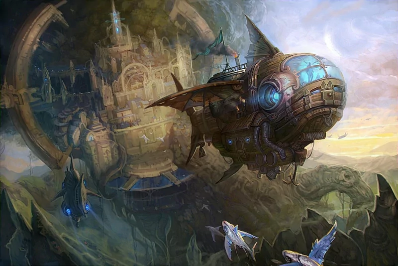 Sci Fi spaceship Image