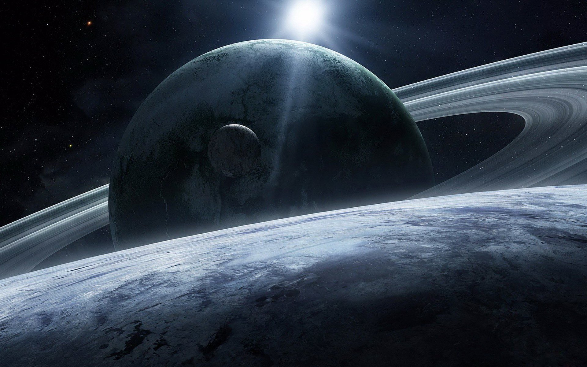 Download Sci Fi Planetary Ring Art