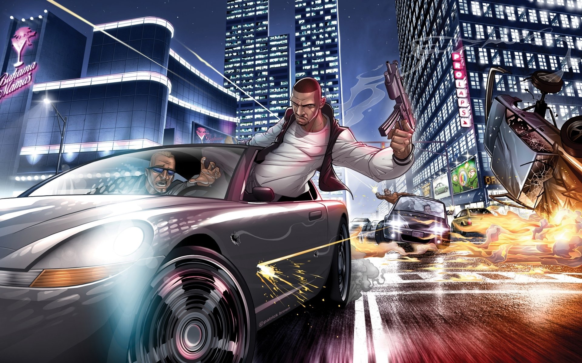 Download Video Game Grand Theft Auto Art