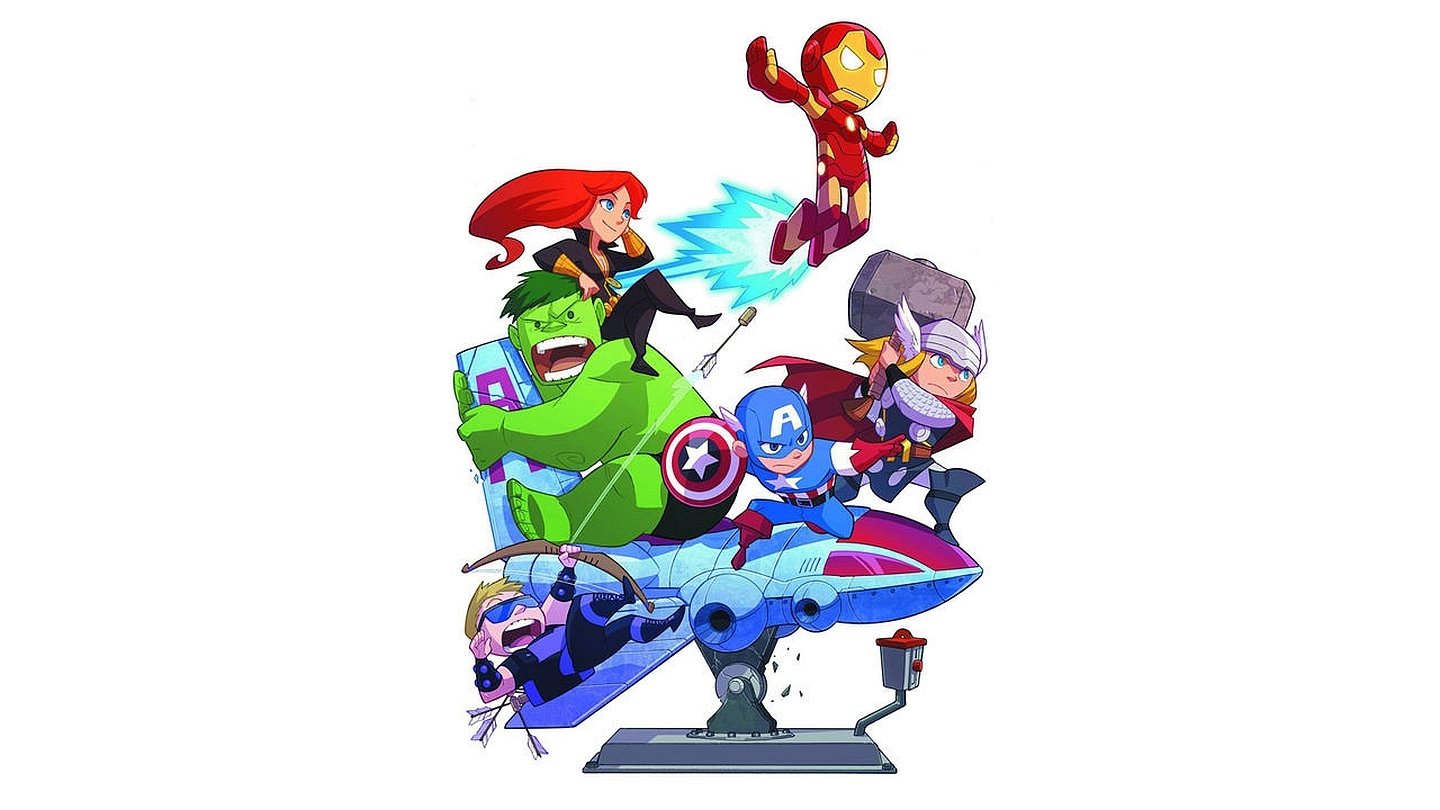 Download Comic Avengers Art