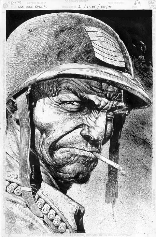 Comic sgt rock Image