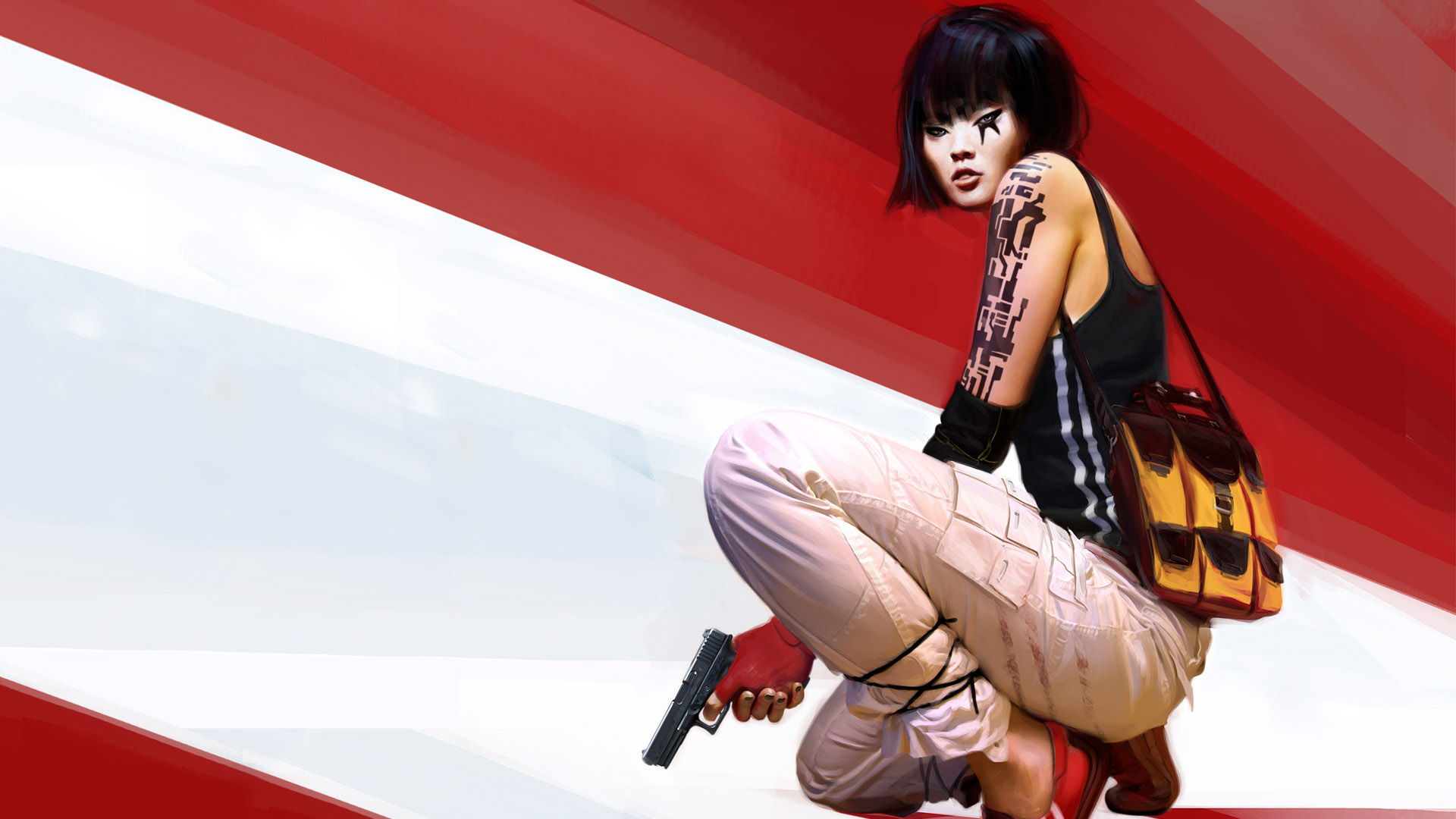 Mirror's Edge artwork for your fapping delight – Destructoid