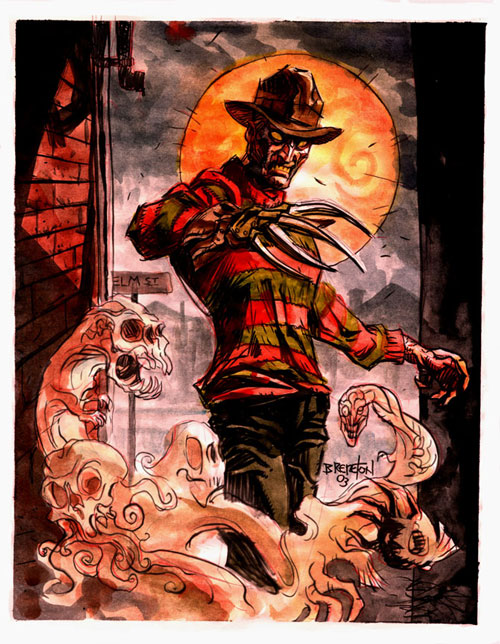 Nightmare On Elm Street Art