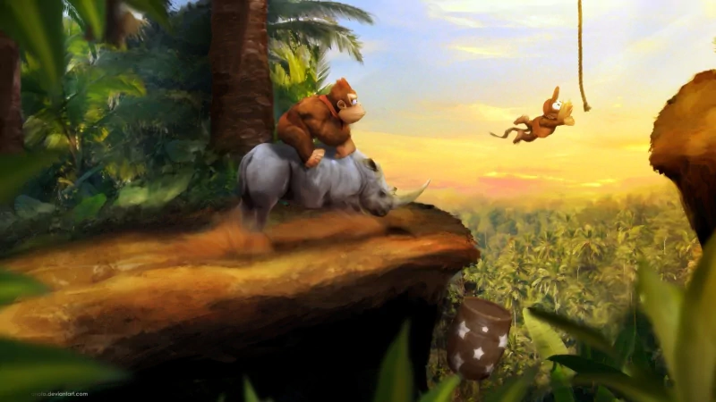 video game donkey kong country Image