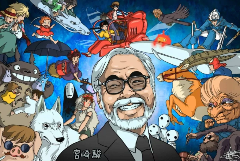 Celebrity Hayao Miyazaki Studio Ghibli Anime characters Image