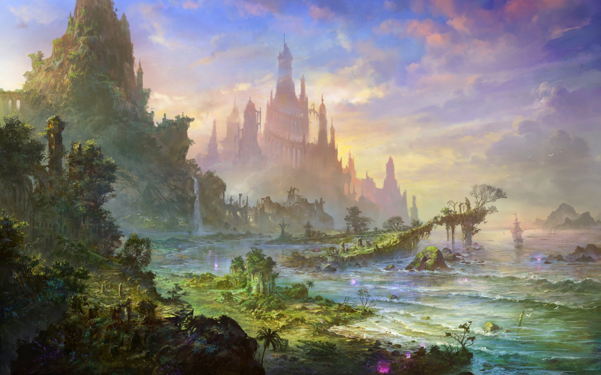 Download Fantasy Castle Art