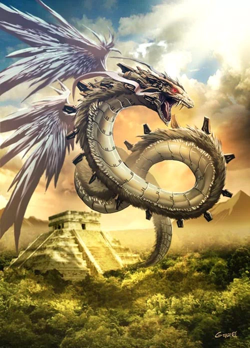  Quetzaloatl by Gonzalo Ordóñez Arias