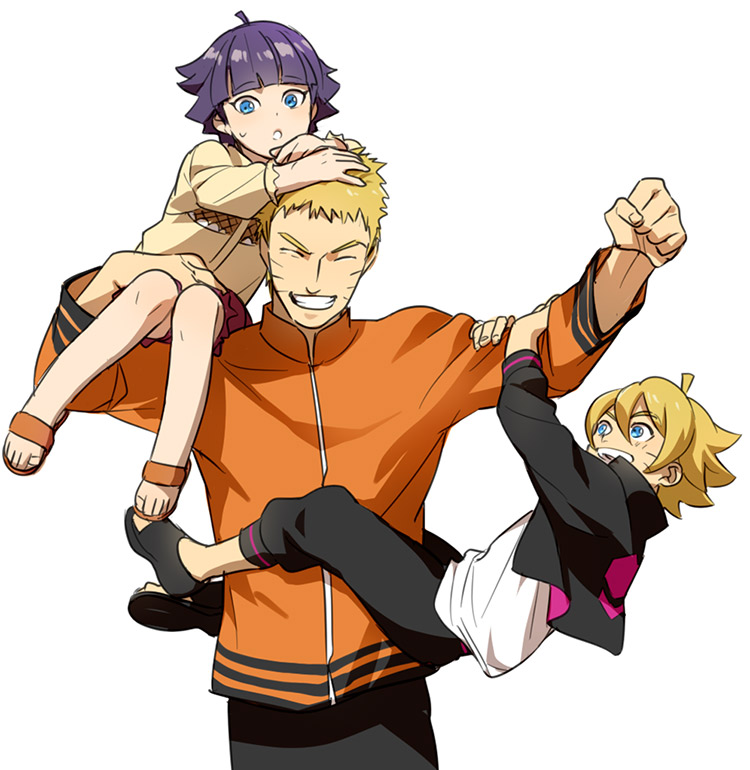 Naruto's family by Sensei97