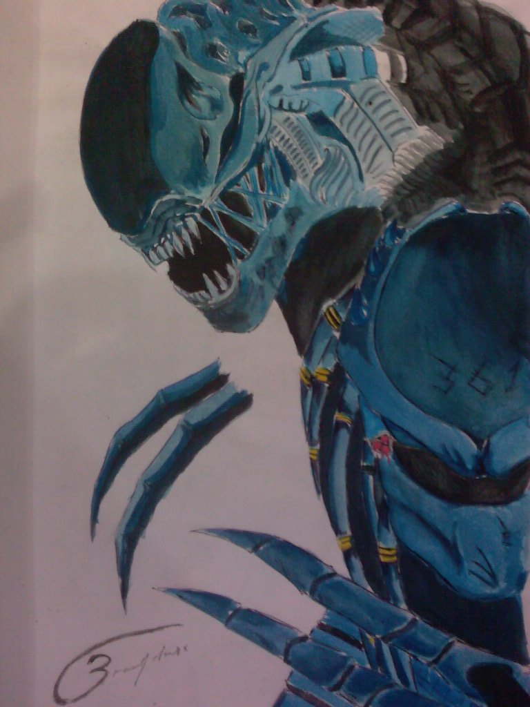 Alien VS Predator by bdalina