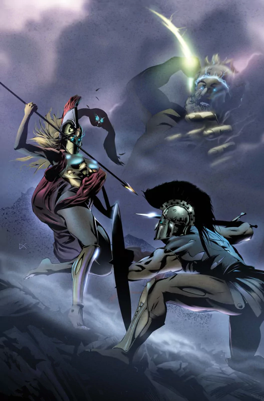 Comic trojan wars Image