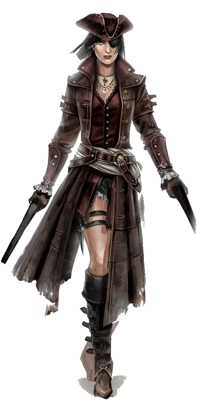 Lady Black Assassin's Creed Blackflag