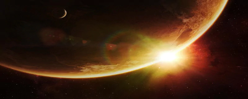 Sci Fi sunrise Image