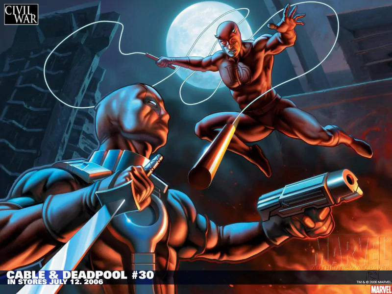 Comic Cable & Deadpool Image