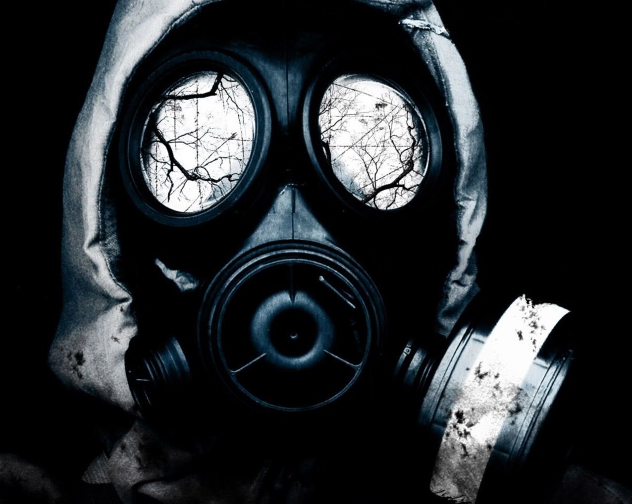 Military Gas Mask Art