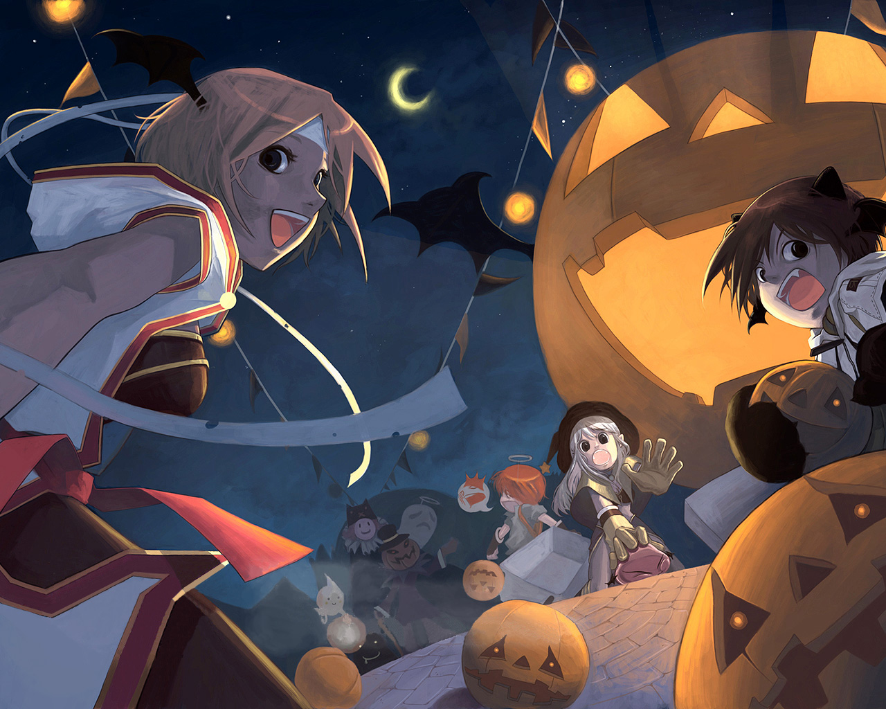 Anime Halloween Art
