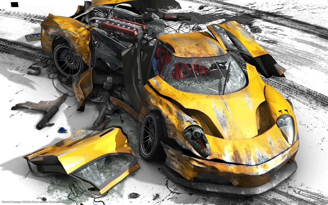Download Video Game Burnout Paradise Art