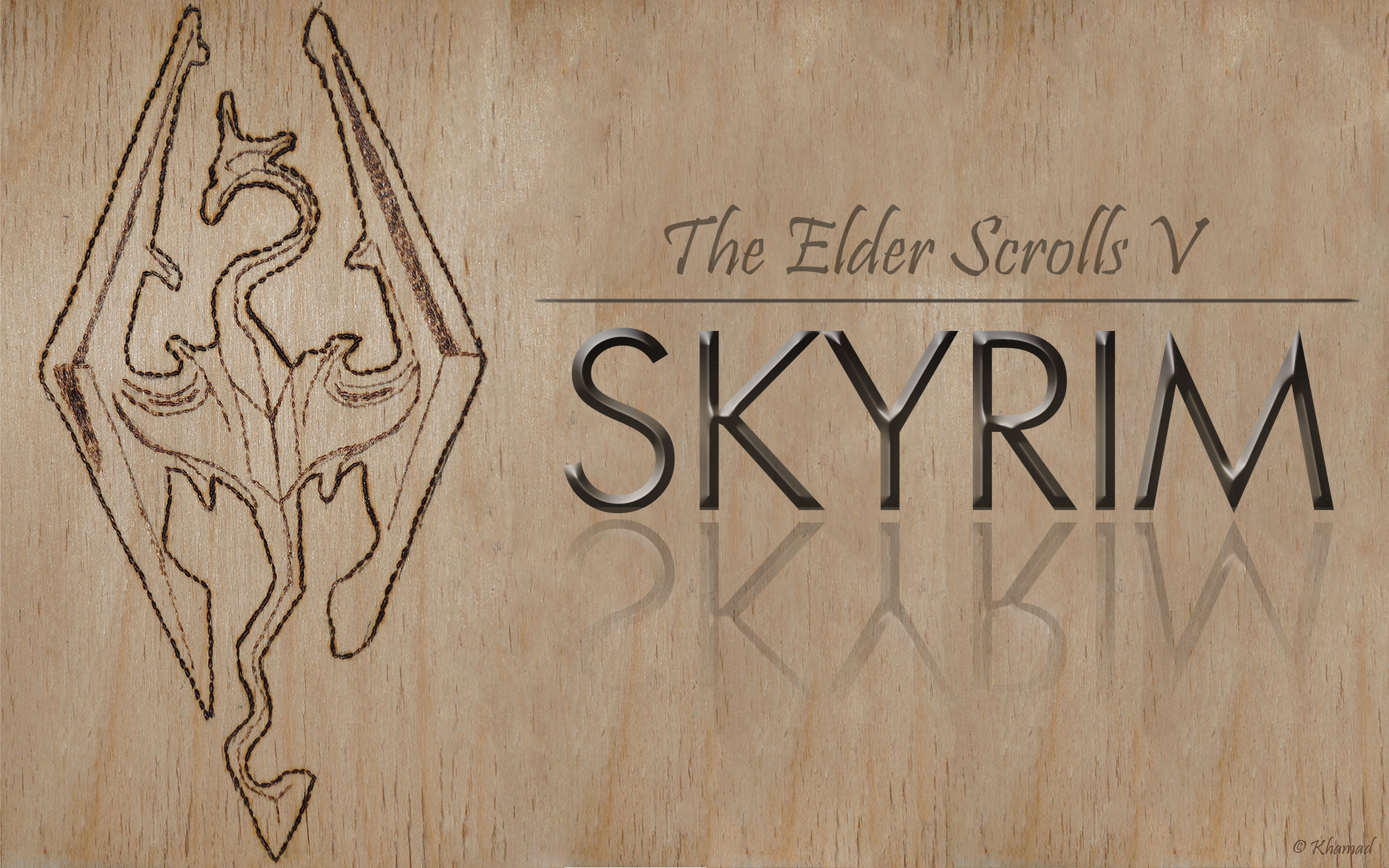 Skyrim Wooden by Khamad