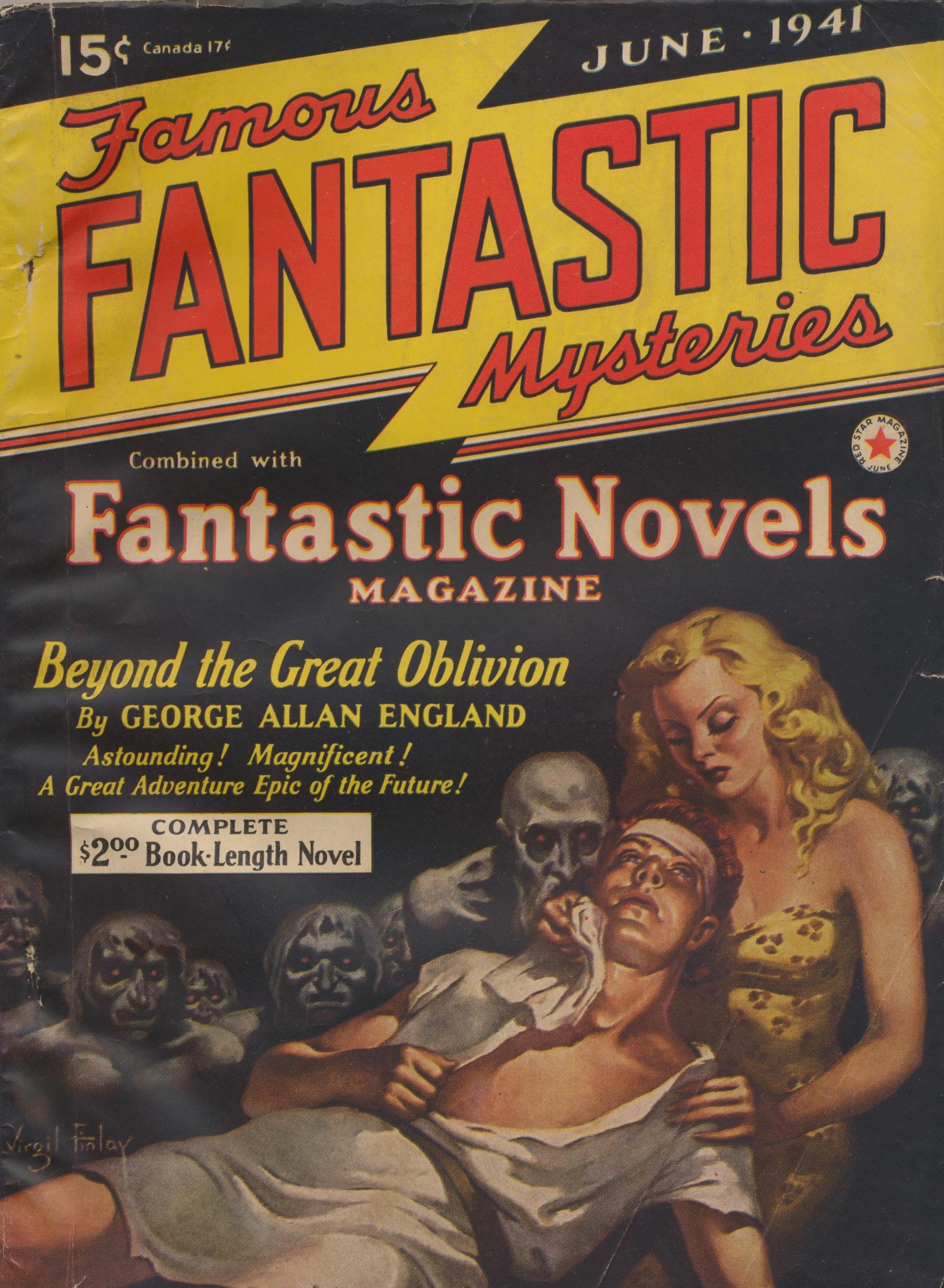 Famous Fantastic Mysteries Art
