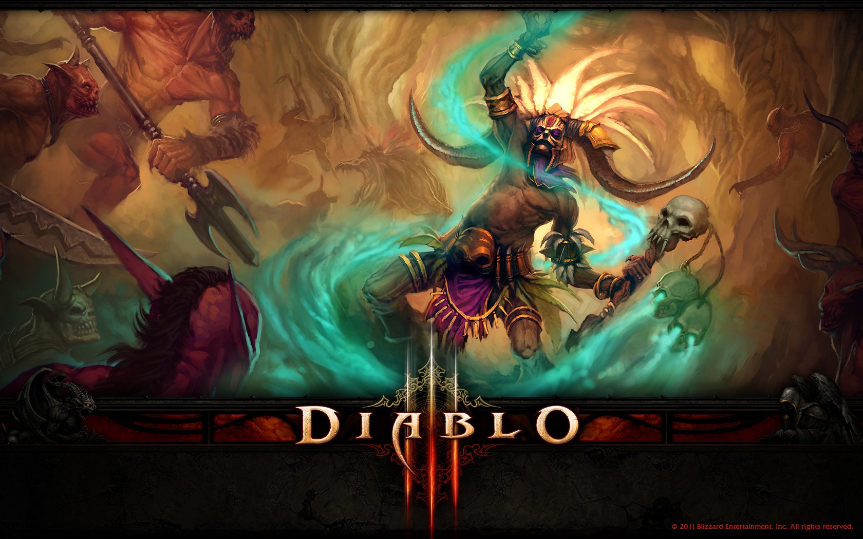 Download Video Game Diablo III Art