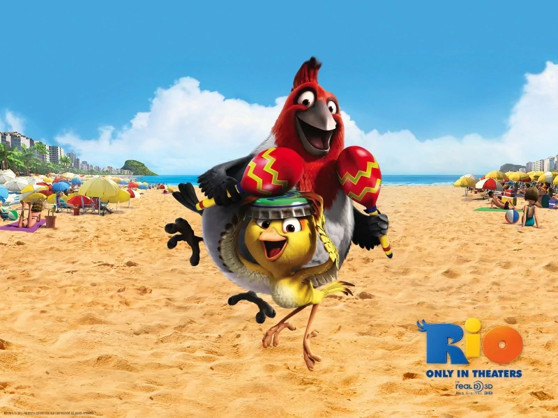 movie Rio animated film beach bird Image