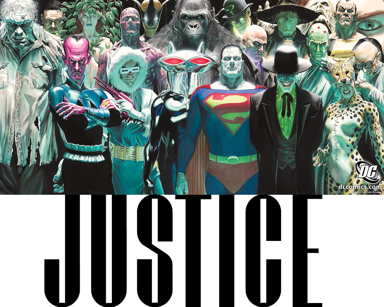 Justice Art by Alex Ross