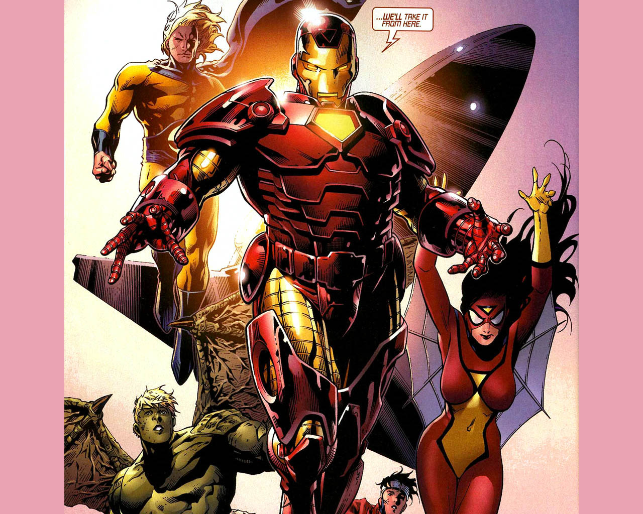 Железные Мстители Marvel Comics