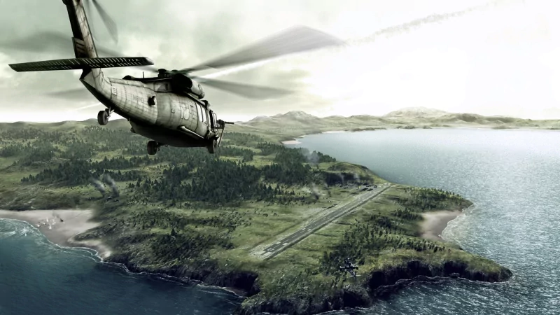 helicopter military video game Operation Flashpoint: Dragon Rising Image