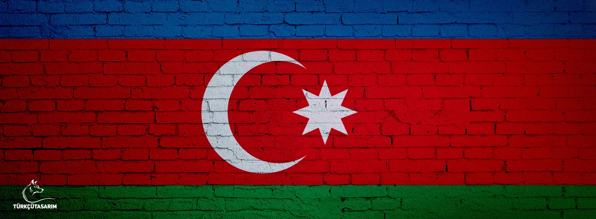 flag of Azerbaijan Art