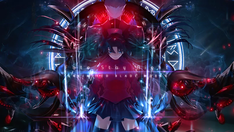 Anime Fate/Stay Night: Unlimited Blade Works dark magic fantasy fantasy anime Image