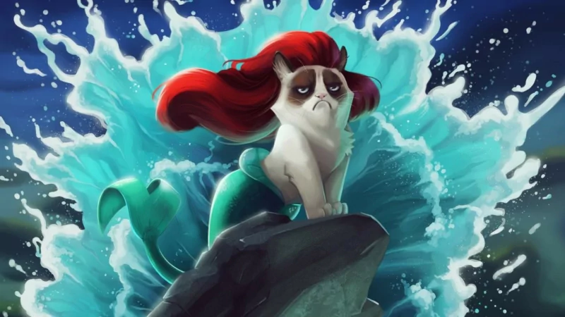  Grumpy Little Mermaid