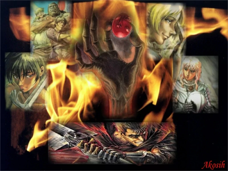 Guts (Berserk) Griffith (Berserk) Casca (Berserk) Beherit (Berserk) Anime Berserk Image
