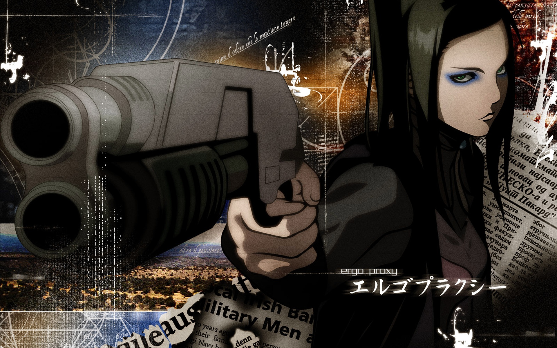 Ergo Proxy / re-L manga style | Poster