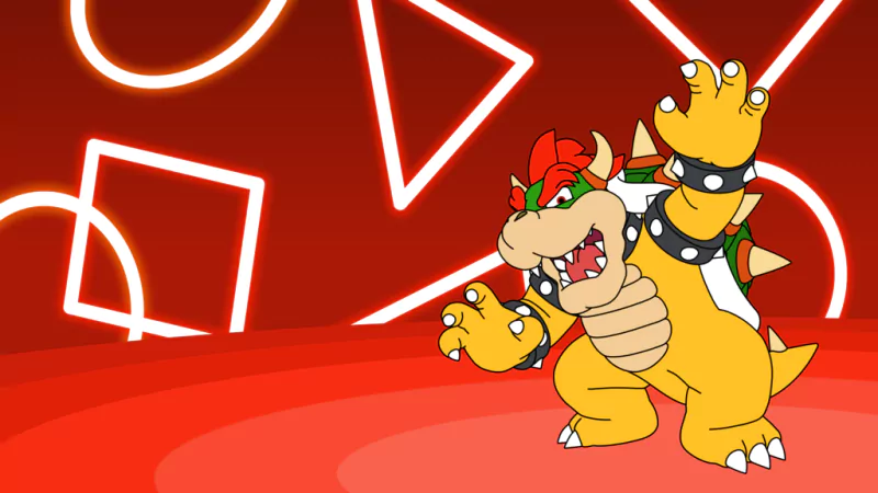 Bowser video game Mario Super Mario cartoon Image