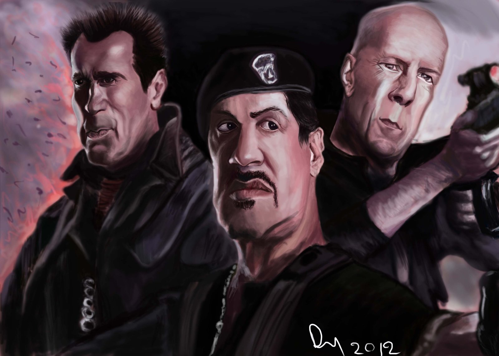 Download Movie The Expendables 2 Art