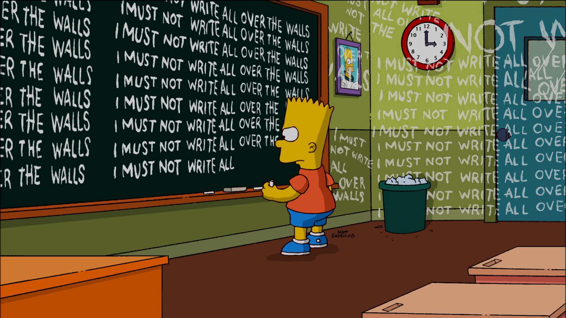 Video Game The Simpsons: Bart vs. The World Art