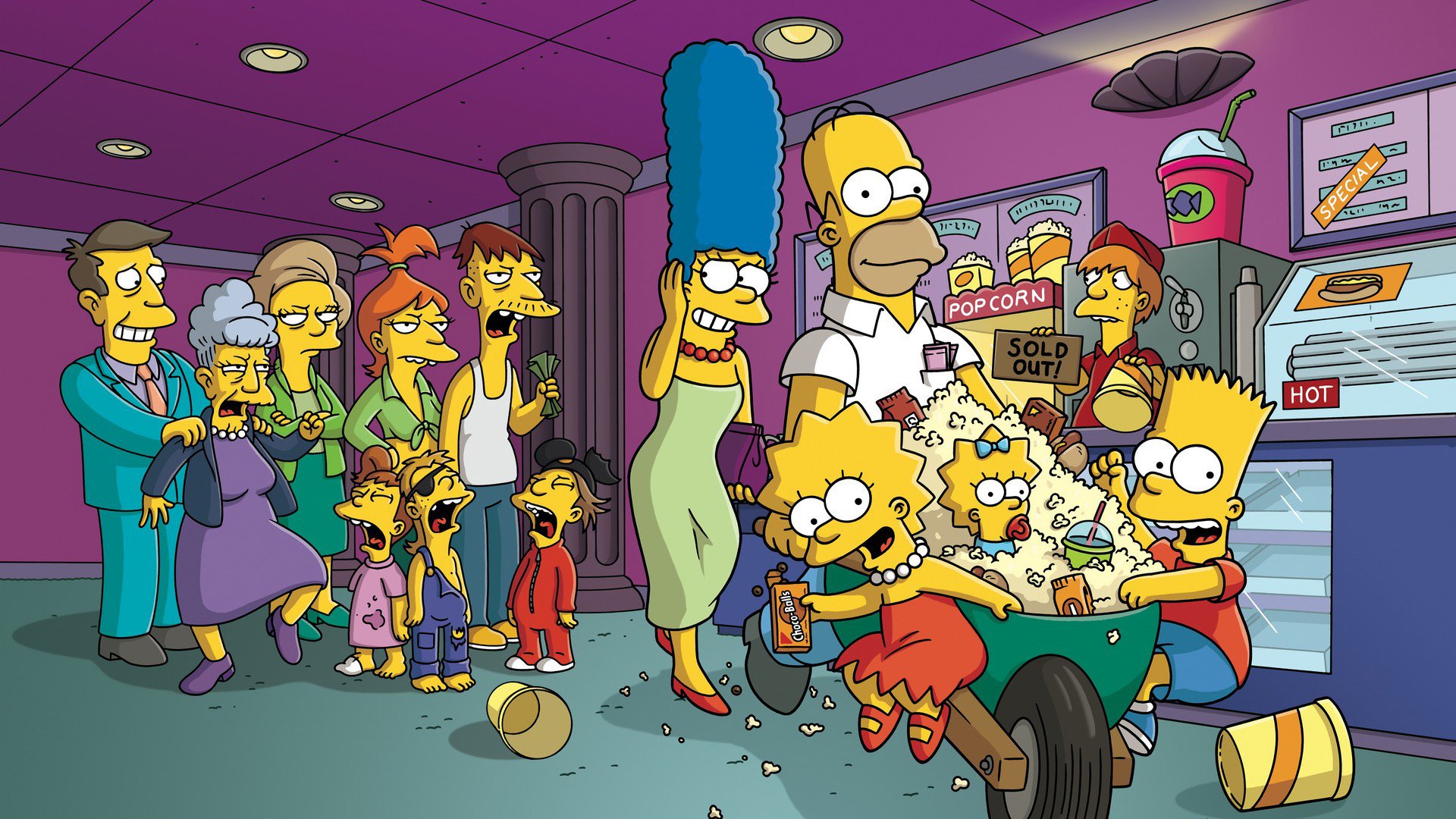 Download Video Game The Simpsons: Bart Vs. The Space Mutants Art